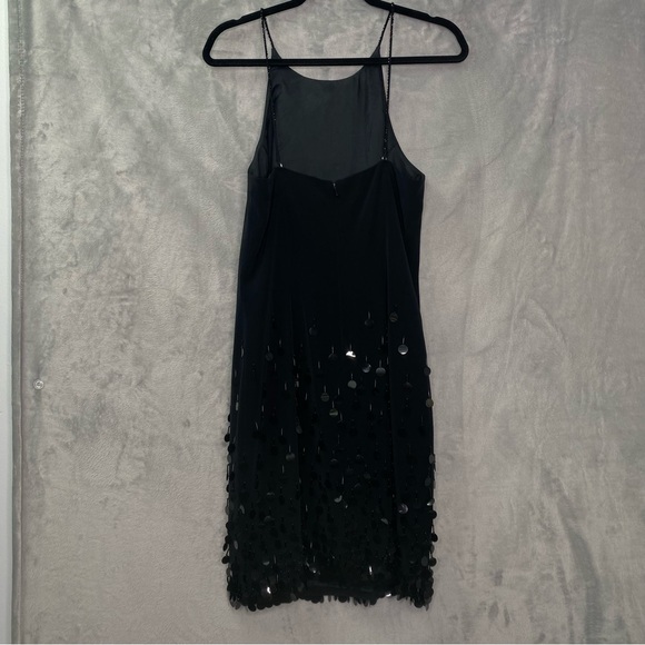 Vintage Cache Cocktail Sequin Dress Sparkle Night Club Mobwife Sz 10 - Picture 5 of 11